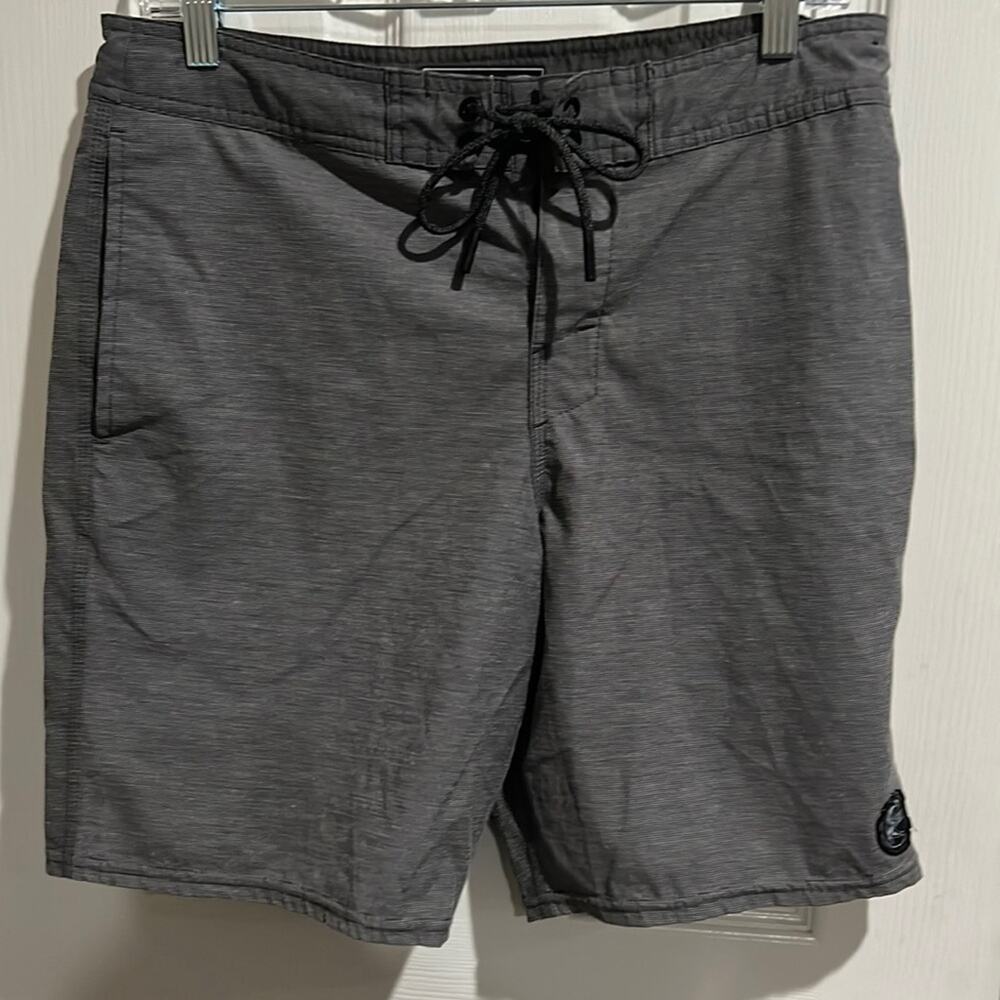 O'neill Men's Cargo Board Shorts Swim Trunks Beach Swimming Vacation Sz 31 Gray
